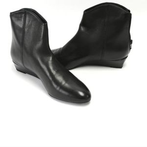 Stuart Weitzman Ankle Mini Wedge Booties